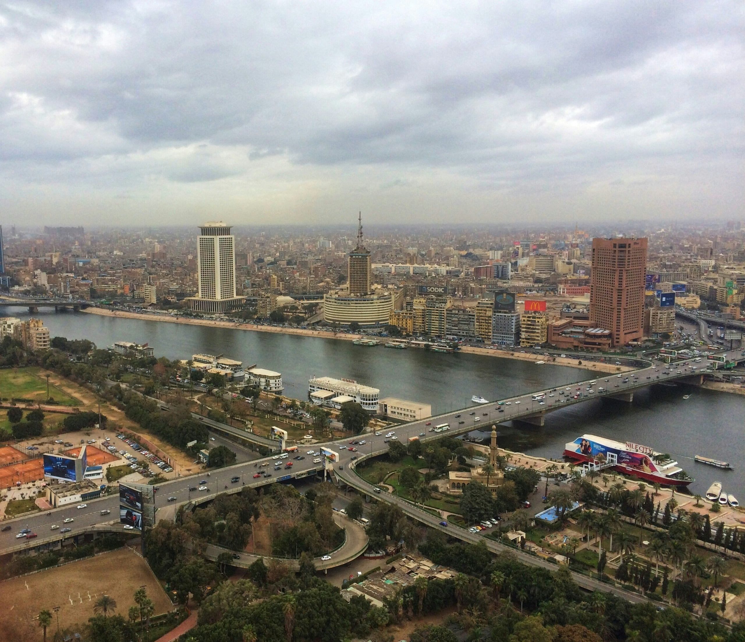 Cairo egypt over view