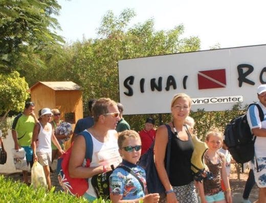 sinai rose diving center