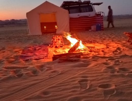 Egypt Desert Camping